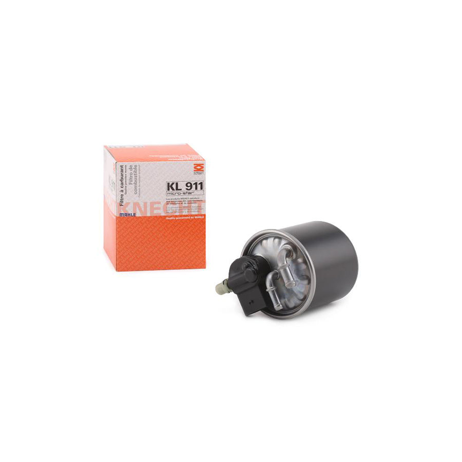 MAHLE ORIGINAL KL 911 Fuel filter In-Line Filter, with filter heating