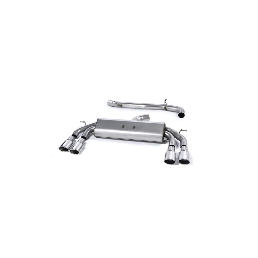 MillTek Audi 8V S3 Non-Resonated Non-Valved Cat-Back Race Exhaust (Sportback)