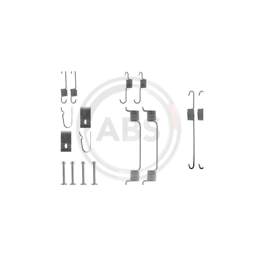 A.B.S. 0700Q Accessory Kit, Brake Shoes for MAZDA 121 II Saloon (DB) | Duco Car Parts UK Car Parts