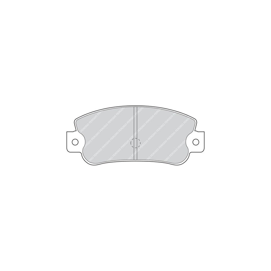 Ferodo Premier Fdb360 Brake Pad Set Prepared For Wear Indicator