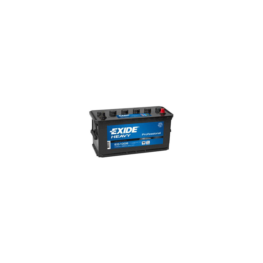 Exide W221SE Heavy Duty Commercial Professional Battery 12V 100AH EG1008 | Duco Car Parts UK Car Parts