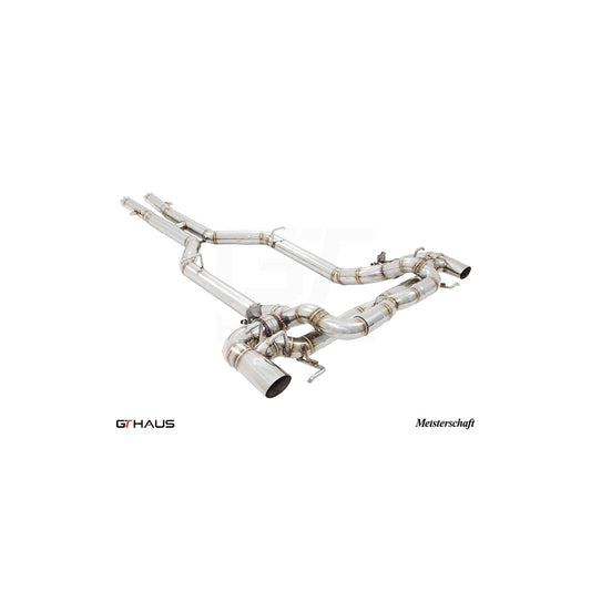 GTHaus Mercedes-AMG C190 M178 Meisterschaft Performance Cat-Back Exhaust System (AMG GT, GT S & GT C)