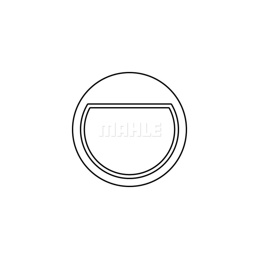 MAHLE ORIGINAL 015 75 02 Piston 76,5 mm, without cooling duct