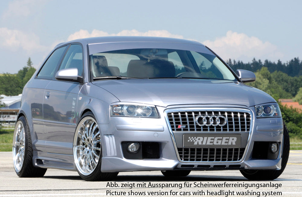 Rieger 00056750 Audi 8P A3 Front Bumper - R-Frame