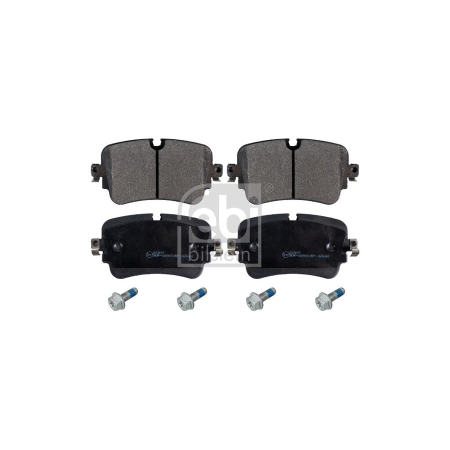 Febi Bilstein 116231 Brake Pad Set Rear Axle With Bolts Screws