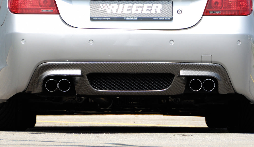 Rieger 00099573 BMW 5 Series E60 E61 Rear Diffuser