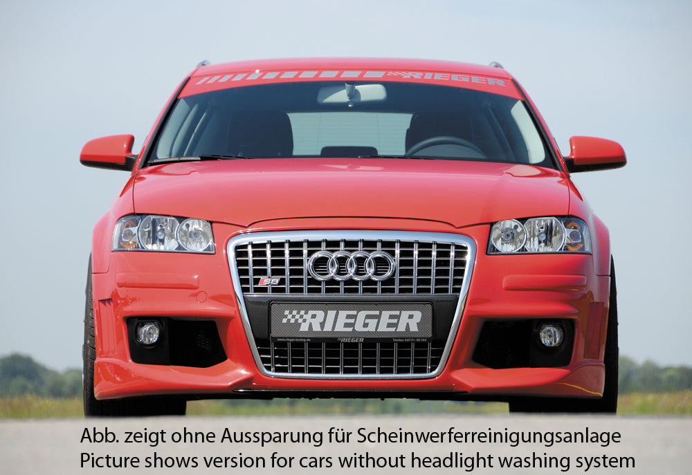 Rieger 00056744 Audi 8P A3 Front Bumper - R-Frame