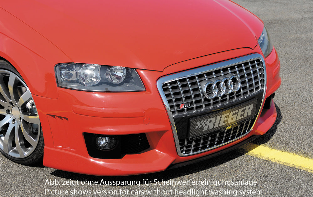 Rieger 00056744 Audi 8P A3 Front Bumper - R-Frame