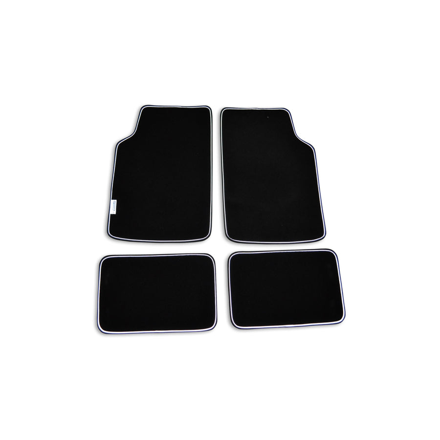 Michelin Tailored 009081 Floor mat set PP (Polypropylene), Front and Rear, Quantity: 4, Black