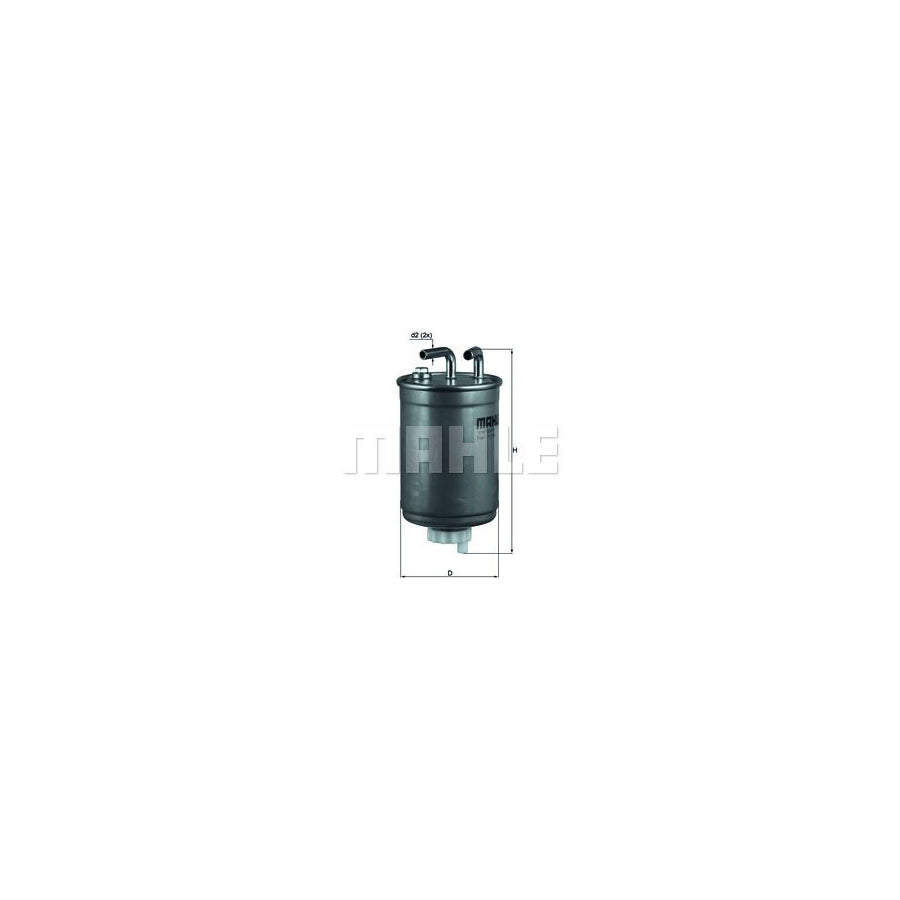 MAHLE ORIGINAL KL 99 Fuel filter In-Line Filter