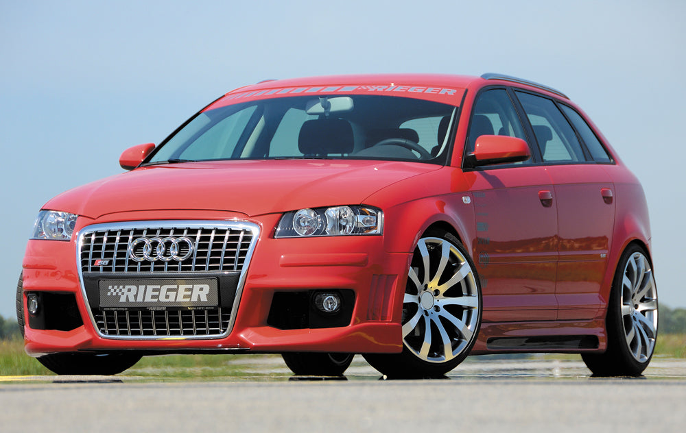 Rieger 00056743 Audi 8P A3 Front Bumper - R-Frame