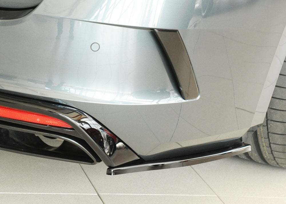 Rieger 00088257 Skoda NX Octavia RS Right Rear Side Splitter - Glossy Black