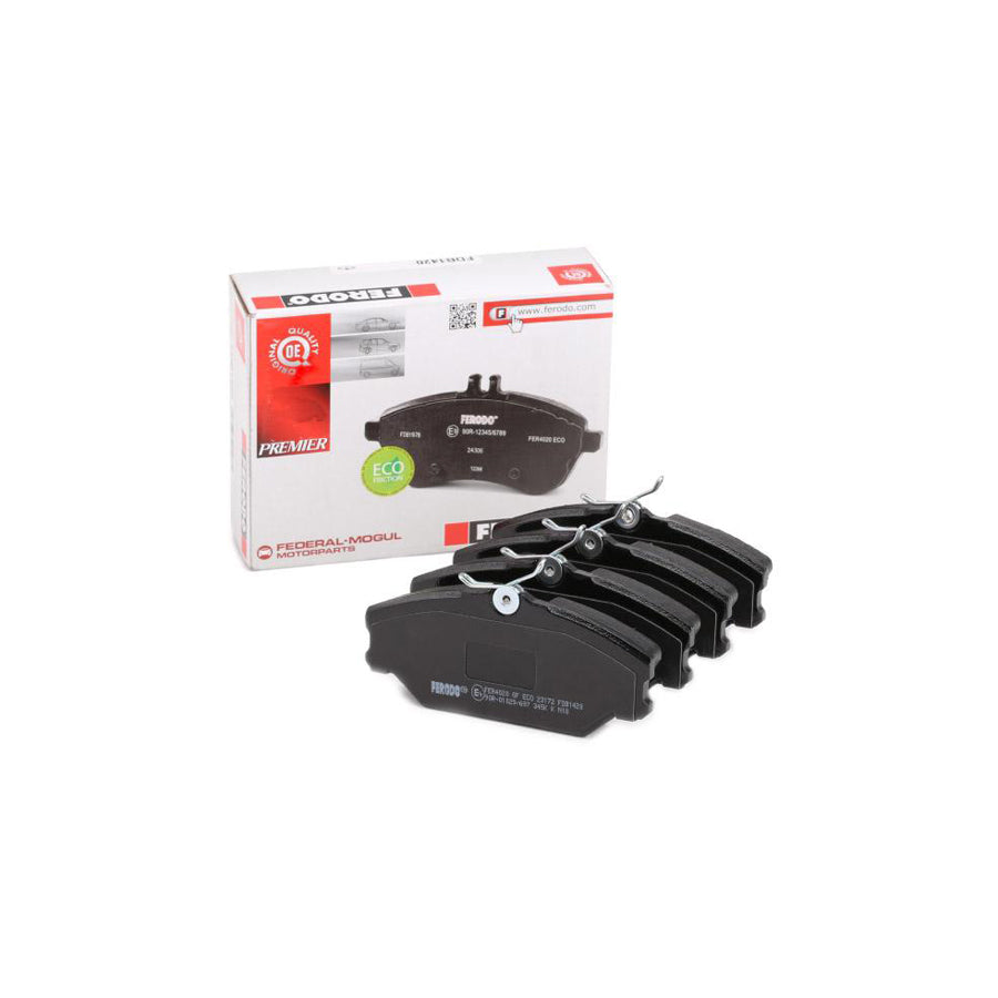 Ferodo Premier Eco Friction Fdb1420 Brake Pad Set Not Prepared For Wear Indicator With Brake Caliper Screws With Accessories