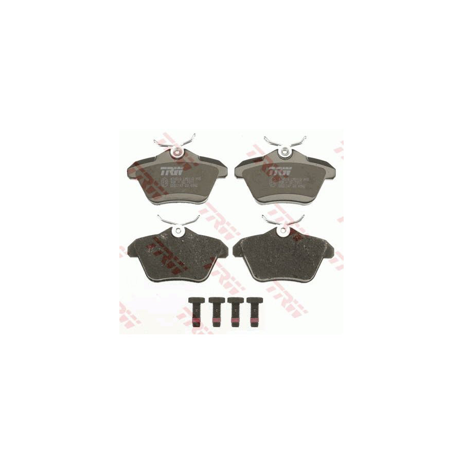 TRW Cotec Gdb1147 Brake Pad Set Not Prepared For Wear Indicator With Brake Caliper Screws With Accessories