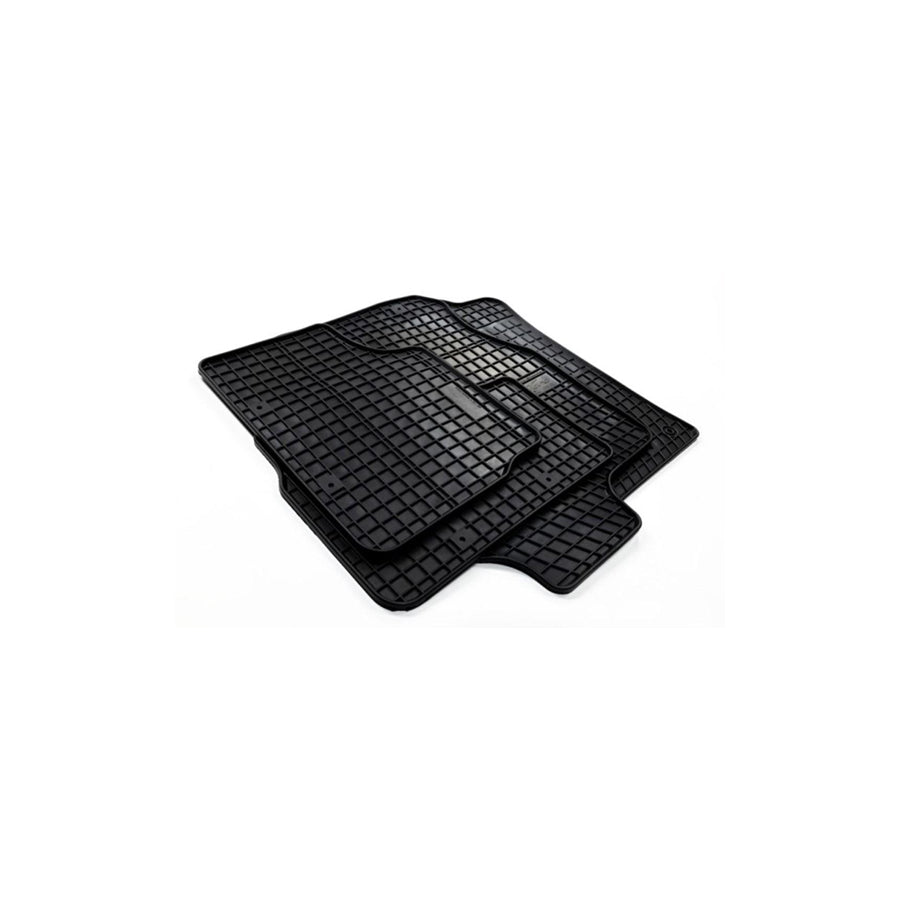 FROGUM Tailored 402607 Floor mat set for RENAULT Modus / Grand Modus (F, JP) Elastomer, Front and Rear, Quantity: 4, Black, (LHD)