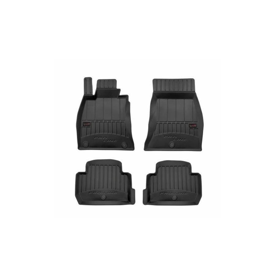 FROGUM 3D408685 Floor mat set for KIA Stinger Hatchback (CK) Elastomer, Front and Rear, Quantity: 4, Black