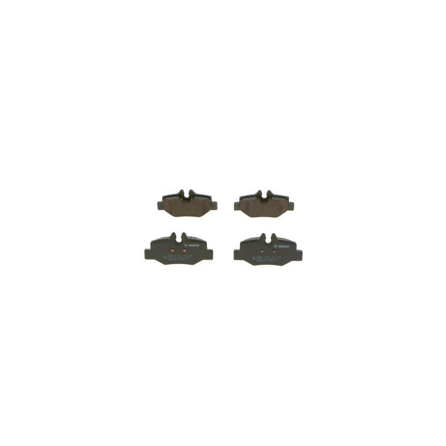 Bosch 0986495088 Brake Pad Set With Anti Squeak Plate With Mounting Manual BP1538