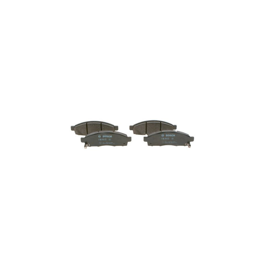 Bosch 0986494673 Brake Pad Set For Nissan Nv200 With Acoustic Wear Warning With Mounting Manual BP1668
