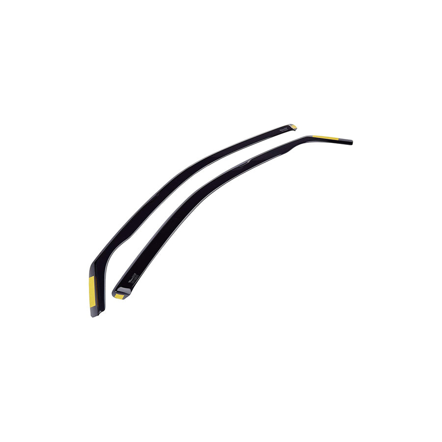 HEKO 24238 Wind deflectors for NISSAN X-Trail (T30) Arrow direction, Front, Vehicle Door, Smoke Grey
