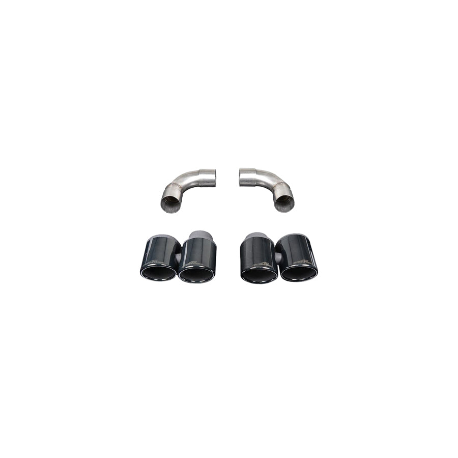 AC Schnitzer BMW G20 G21 Quad Tailpipe Set - Black (330d & M340d)