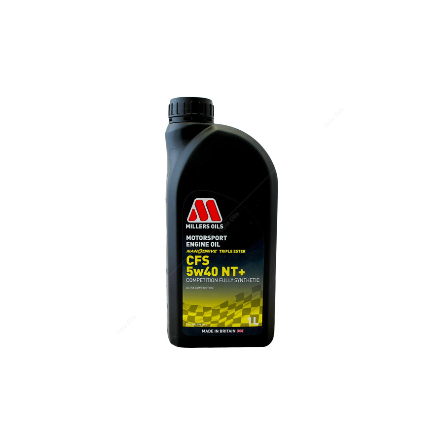 Millers Oils Motorsport CFS 5w40 NT+ Fully Synthetic Engine Oil 1l