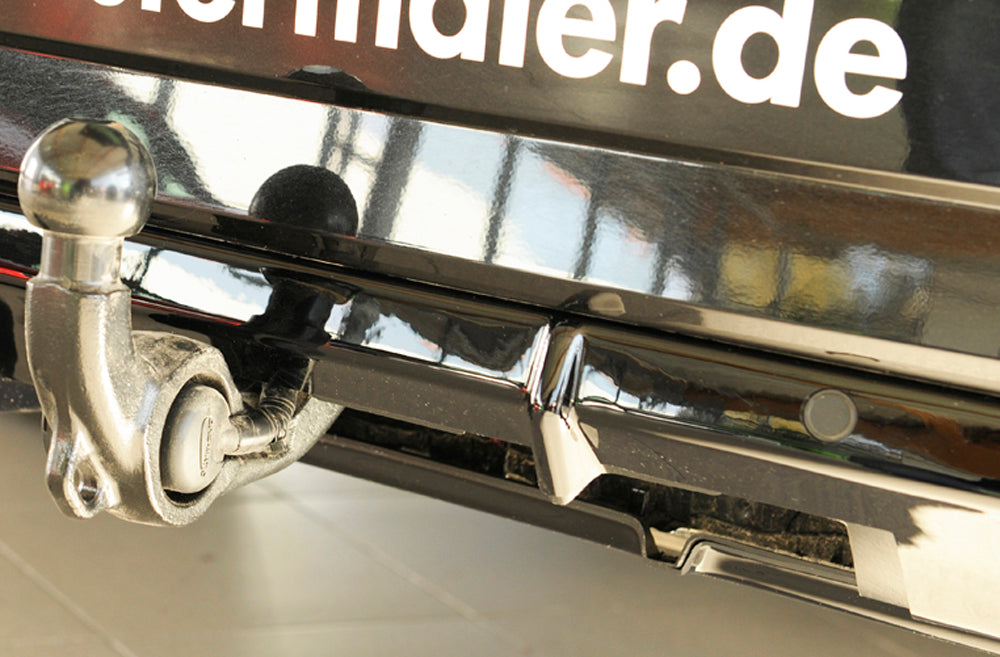 Rieger 00088271 Skoda 3T 3V Superb III Rear Diffuser - Glossy Black