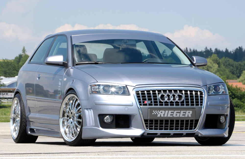 Rieger 00056751 Audi 8P A3 Front Bumper - R-Frame