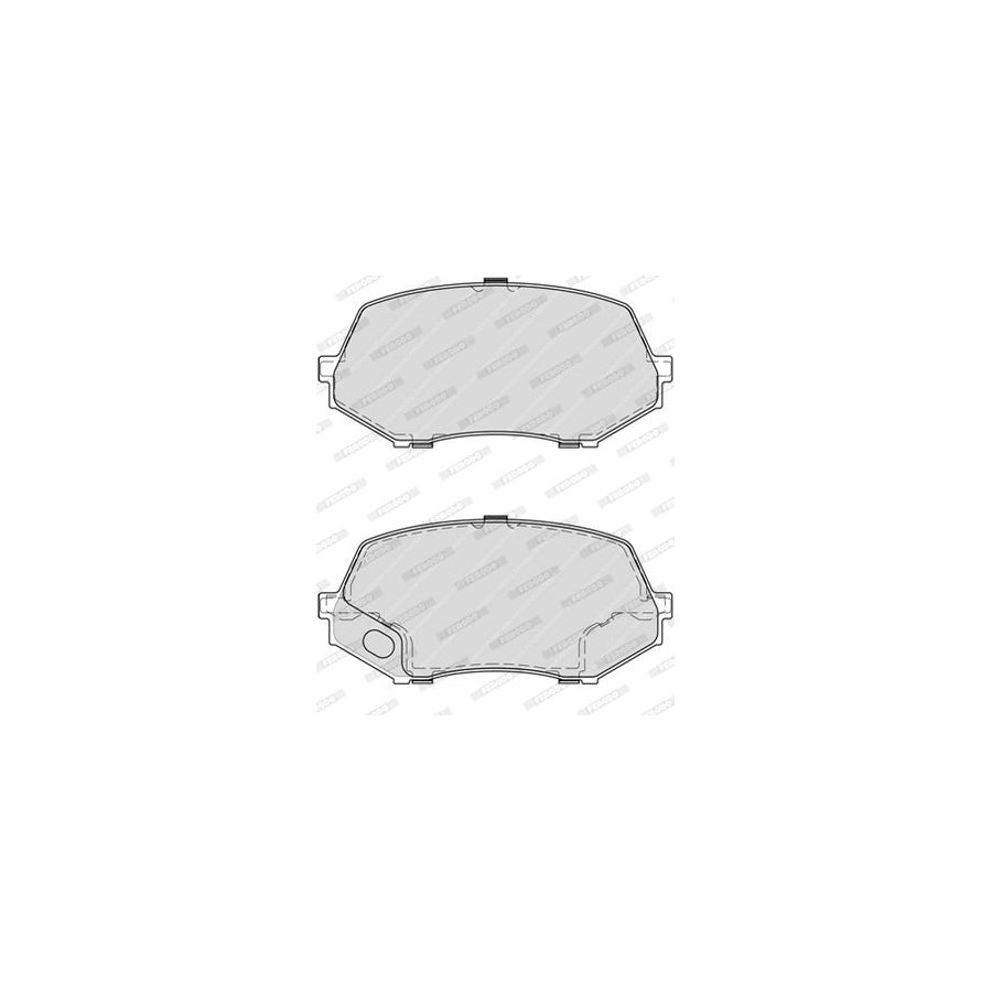 Ferodo Premier Eco Friction Fvr4253 Brake Pad Set Not Prepared For Wear Indicator Without Accessories