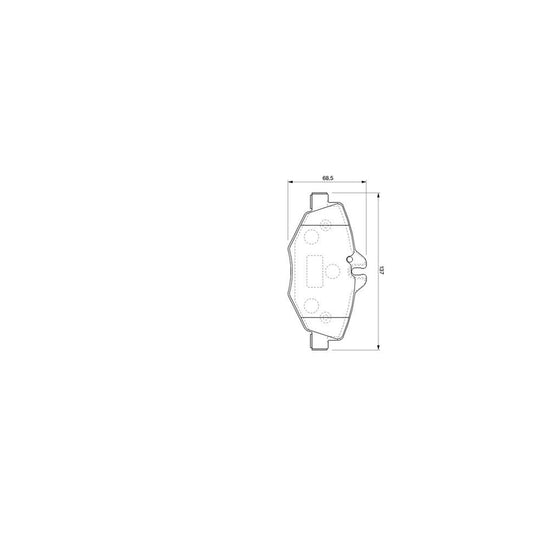 Bosch 0986424787 Brake Pad Set Suitable For Mercedes Benz E Class With Mounting Manual BP928