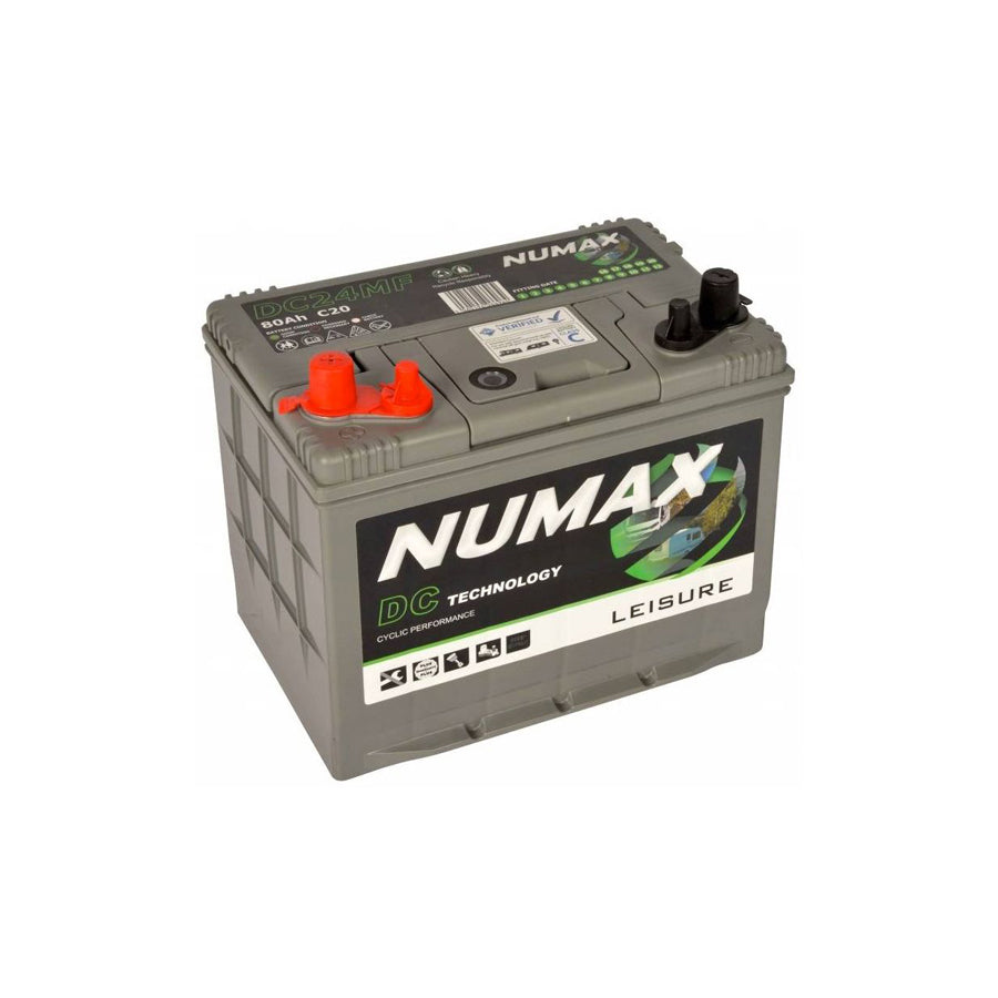 Numax DC24MF Leisure Battery 12V 80Ah