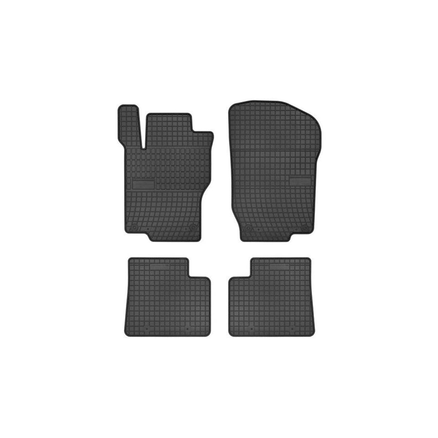 FROGUM 542650 Floor mat set suitable for MERCEDES-BENZ ML-Class (W164) Elastomer, Front and Rear, Quantity: 4, Black