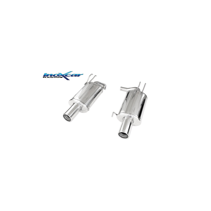 InoXcar HOAC.01.102 Honda Accord Stainless Steel Rear Exhaust | Duco Car Parts UK Car Parts