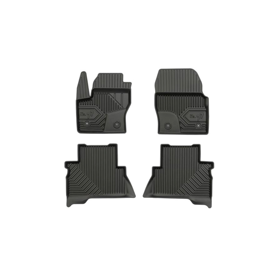 FROGUM Tailored 77409682 Floor mat set for FORD Kuga Mk2 (DM2) Elastomer, Front and Rear, Quantity: 4, Black, (LHD)