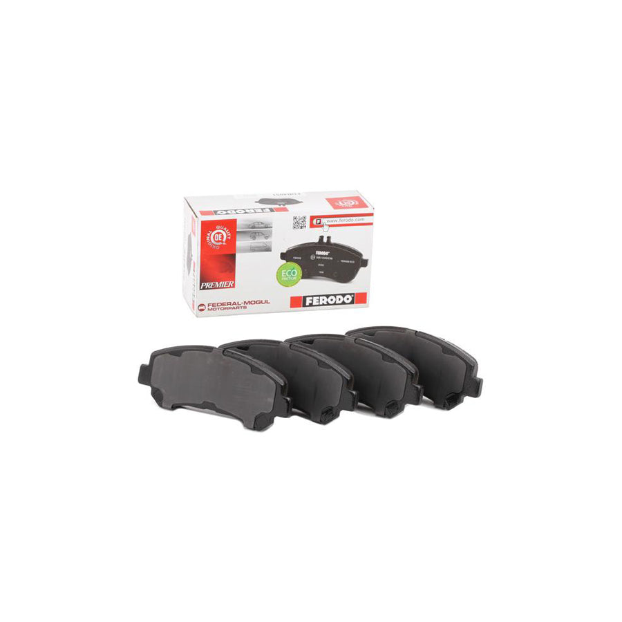 Ferodo Premier Eco Friction Fdb4051 Brake Pad Set Not Prepared For Wear Indicator Without Accessories
