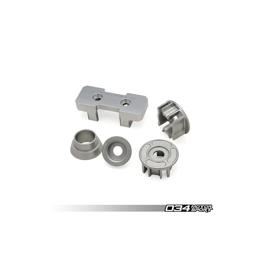034Motorsport Audi Drivetrain Mount Insert Package, Billet Aluminum (B8/B8.5 A4/S4/RS4, A5/S5/RS5, Q5/SQ5)