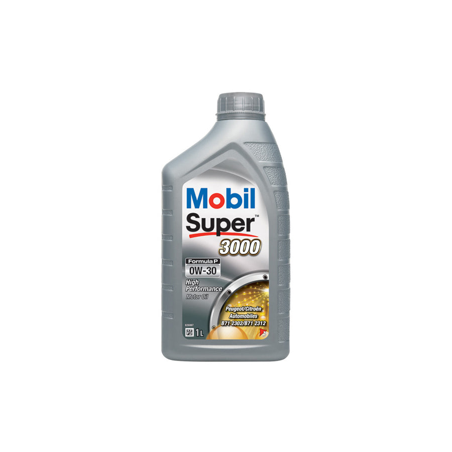 Mobil Super 3000 Formula P Engine Oil - 0W-30 - 1Ltr