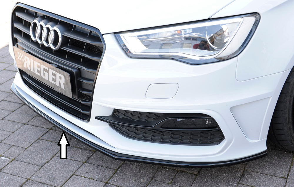 Rieger 00088115 Audi 8V Front Splitter (A3 & S3)