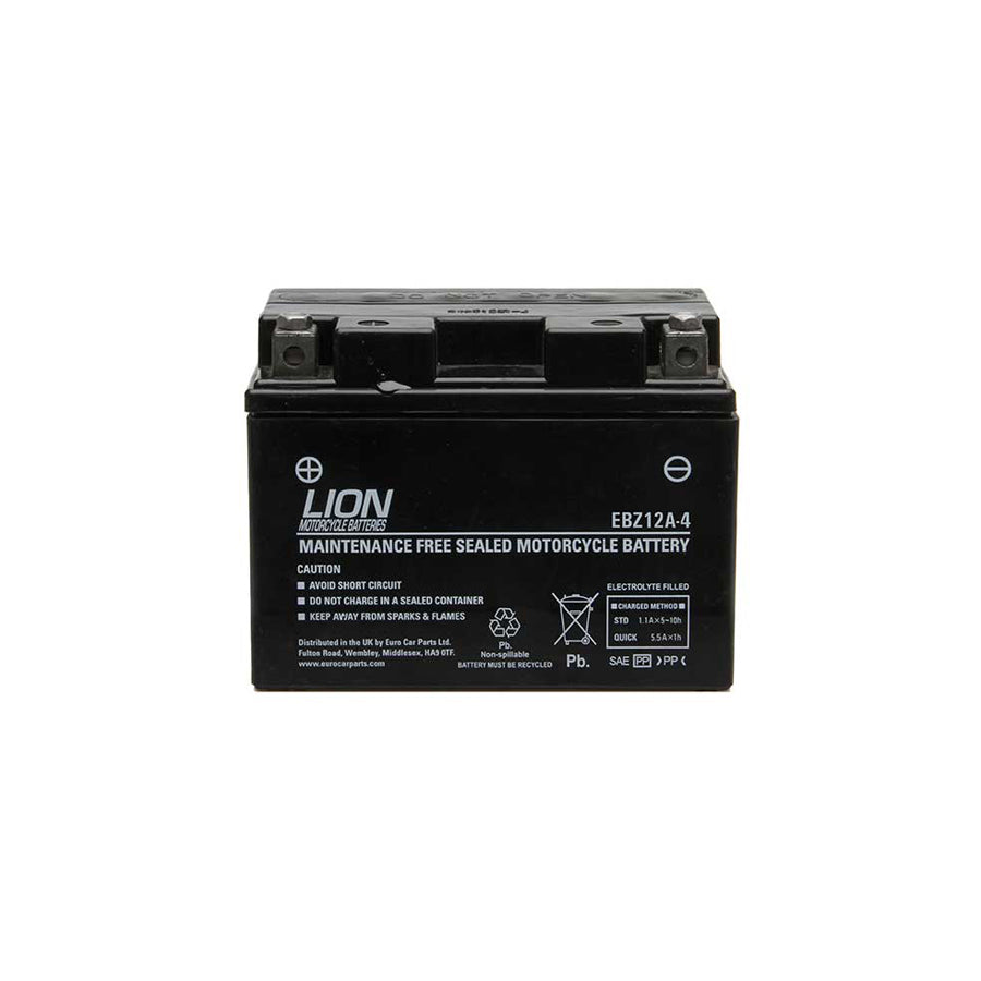 Lion Motorcycle Battery (EBZ12A-4)