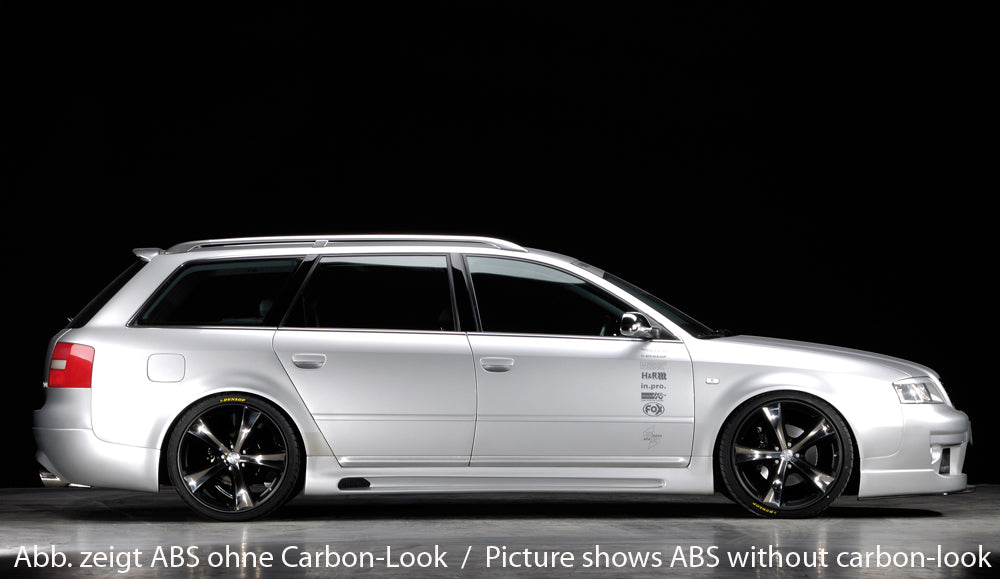 Rieger 00099011 Audi 4B A6 Right Side Skirt - Carbon-Look