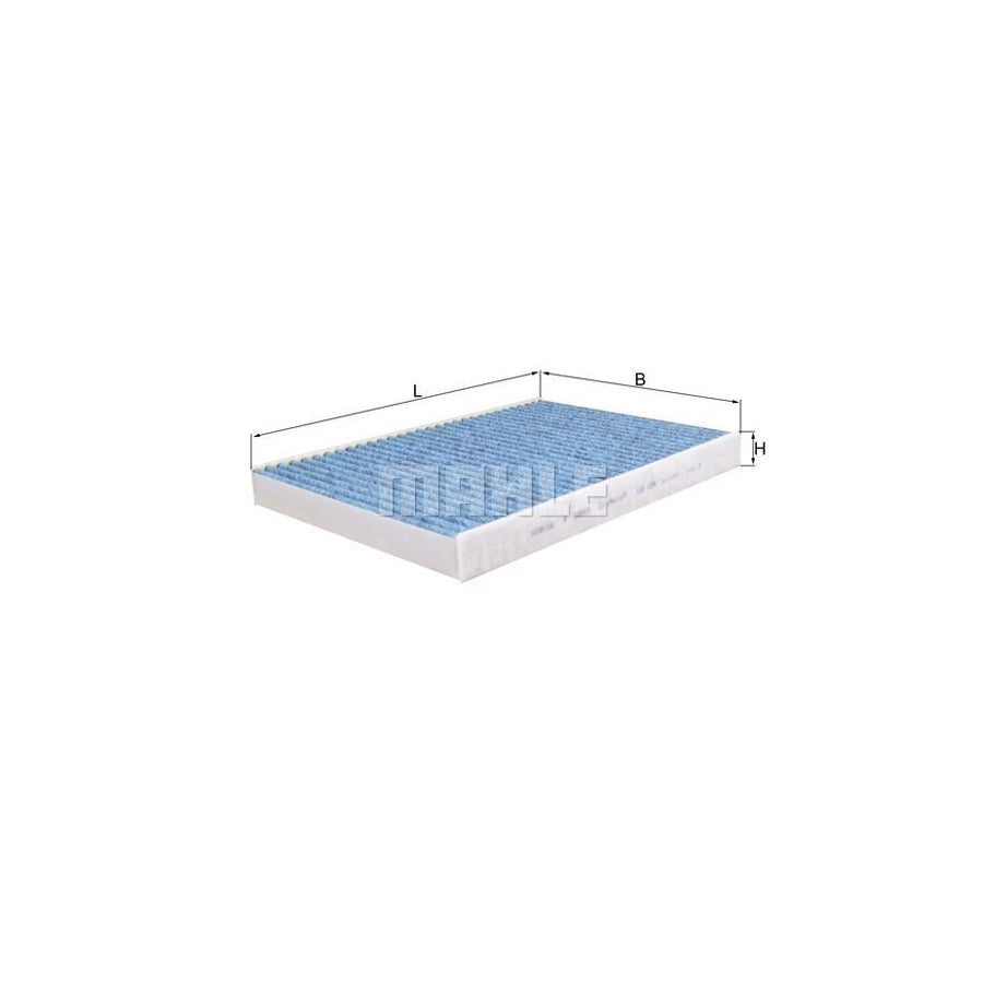 MAHLE ORIGINAL LAO 1294 Pollen filter Activated Carbon Filter, with anti-allergic effect, with antibacterial action