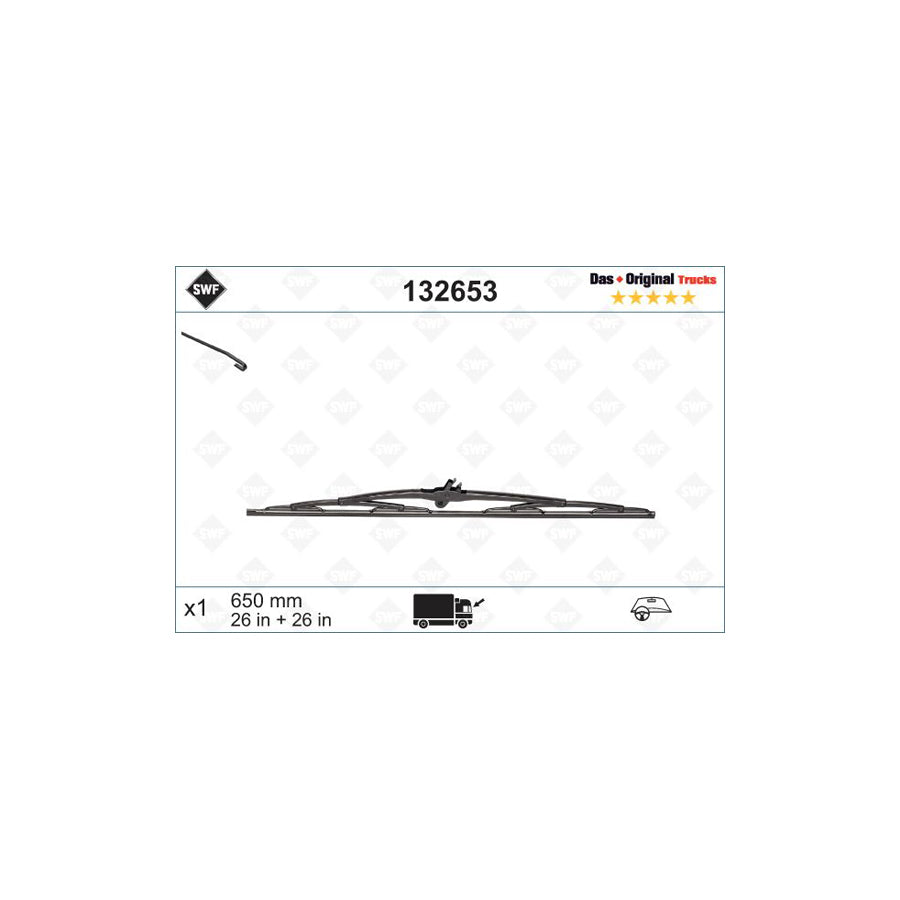 Swf 132653 Original Trucks Wiper Blade | Duco Car Parts UK Car Parts