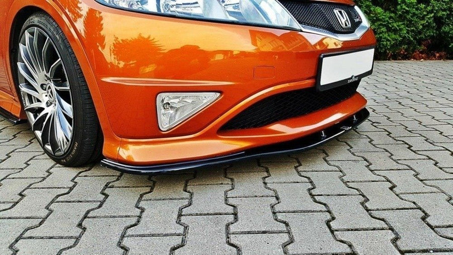 Maxton Design HO-CI-8-TYPE-S/R-FD1T Front Splitter Honda Civic MK8 Type S/R | Duco Car Parts UK Car Parts