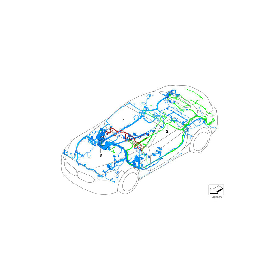 Genuine BMW 61112465492 G29 Audio Wiring Harness, Duplicate (Inc. Z4) | Duco Car Parts UK Car Parts
