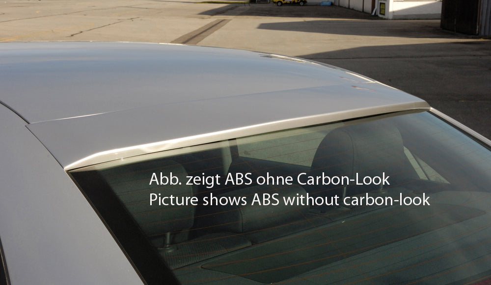 Rieger 00099004 Audi 8E B6/B7 A4 Rear Window Cover - Carbon-Look