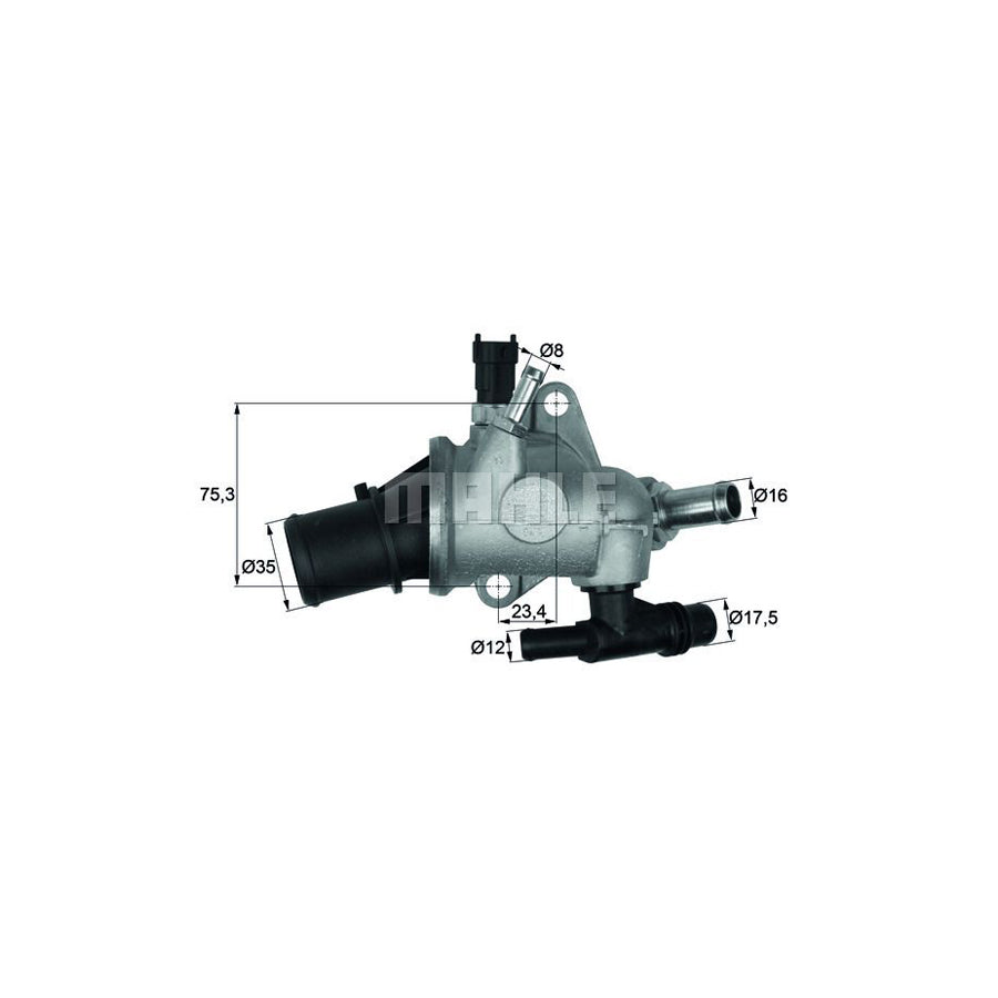 MAHLE ORIGINAL TI 142 83 Engine thermostat for ALFA ROMEO GIULIETTA Opening Temperature: 83°C