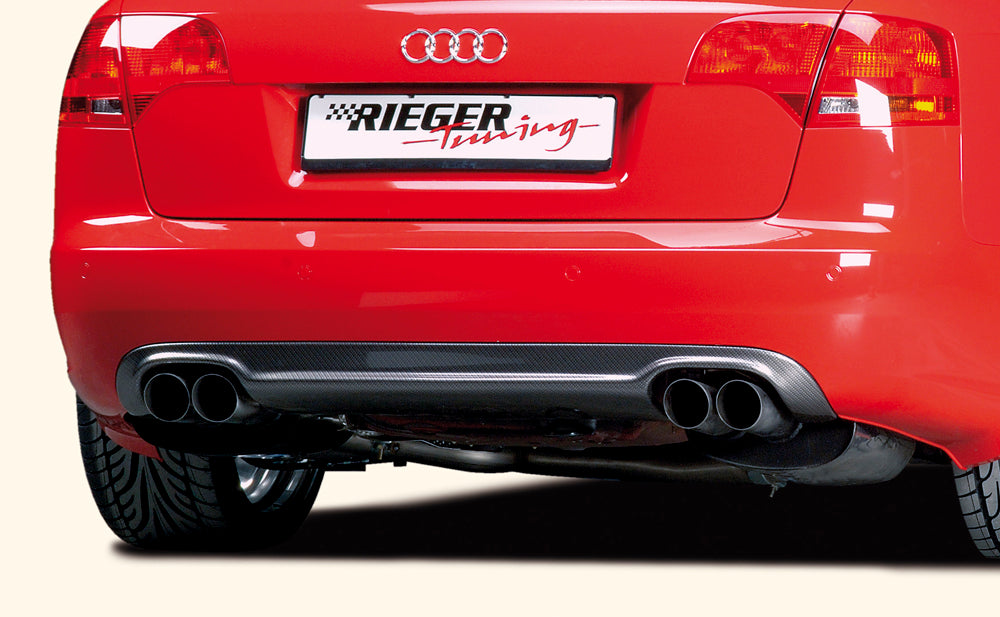 Rieger 00099023 Audi 8E B7 A4 Rear Diffuser