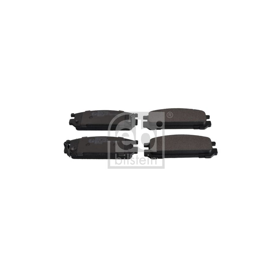 Febi Bilstein 170873 Brake Pad Set Rear Axle With Acoustic Wear Warning