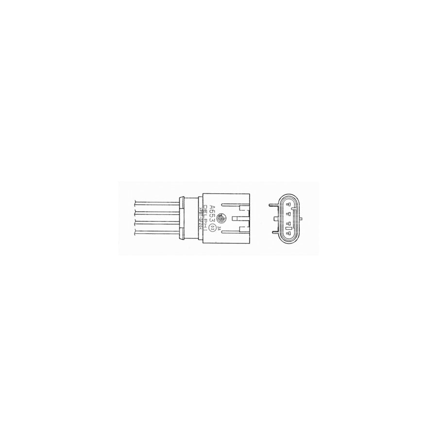 NTK Lambda Sensor / O2 Sensor (NGK 0056) - OZA532-A12