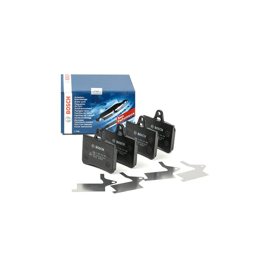 Bosch 0986424580 Brake Pad Set For CITROEN C5 With Mounting Manual BP326