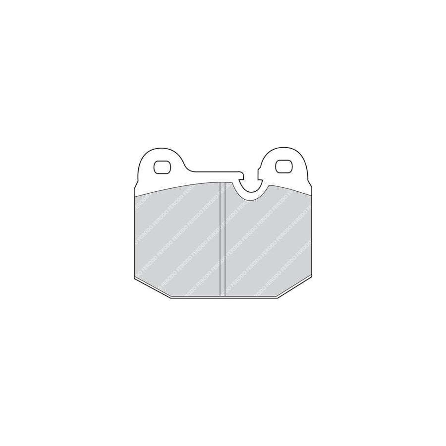 Ferodo Premier Fdb192 Brake Pad Set Prepared For Wear Indicator